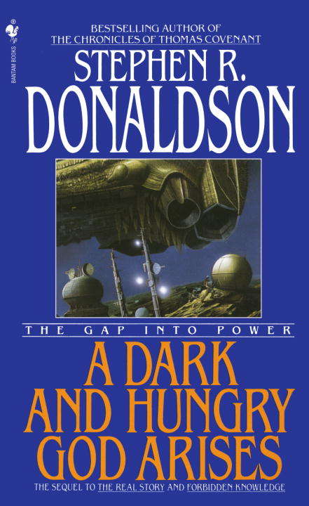 Book cover of The Dark and Hungry God Arises: The Gap into Power (Gap #3)