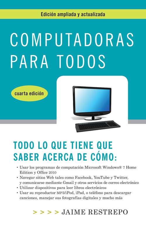 Book cover of Computadoras para todos, cuarta edicion