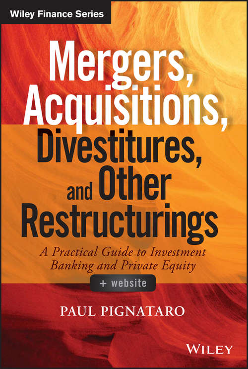 Book cover of Mergers, Acquisitions, Divestitures, and Other Restructurings