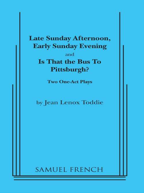Book cover of Late Sunday Afternoon, Early Sunday Evening