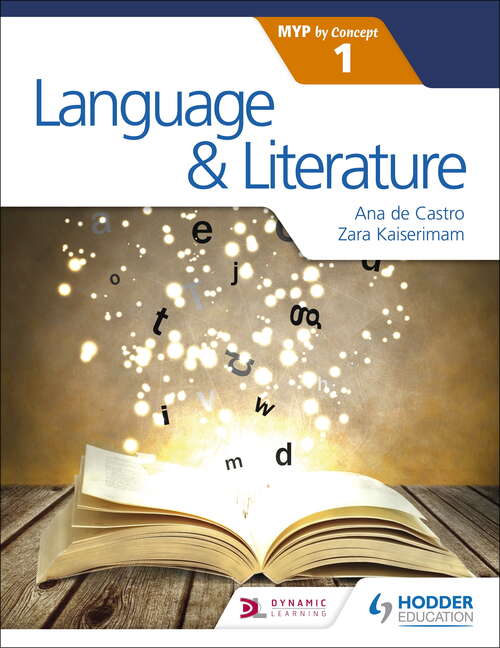 Book cover of Language and Literature for the IB MYP 1