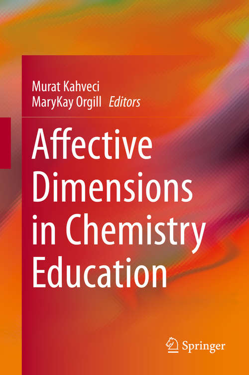 Book cover of Affective Dimensions in Chemistry Education