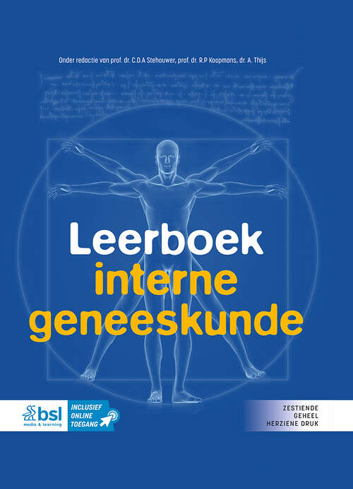 Book cover of Leerboek interne geneeskunde (Sixteenth Edition 2025)