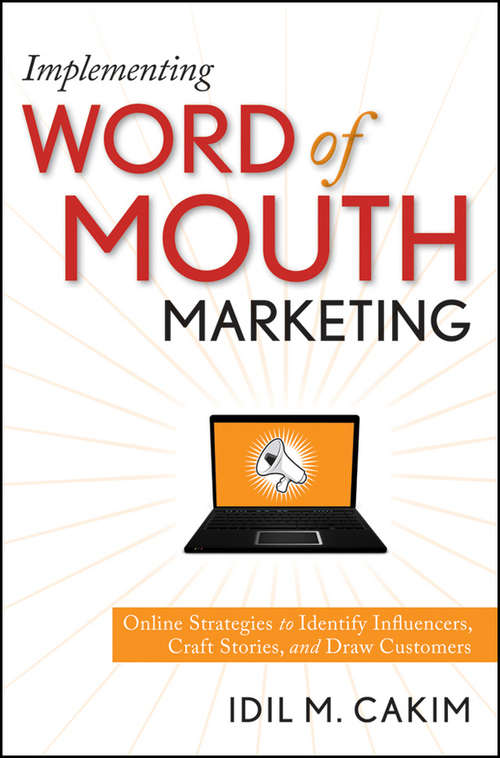 Book cover of Implementing Word of Mouth Marketing