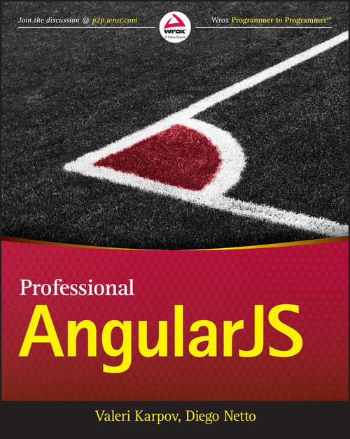 Book cover of Professional AngularJS