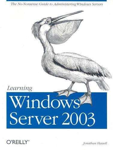 Book cover of Learning Windows Server 2003