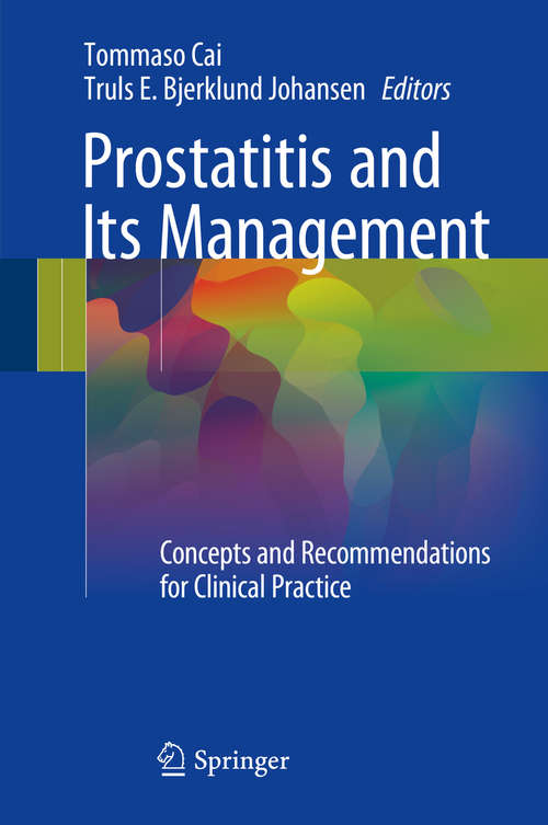 Book cover of Prostatitis and Its Management