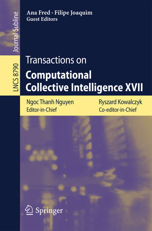 Transactions on Computational Collective Intelligence XVII