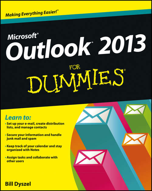 Book cover of Outlook 2010 For Dummies