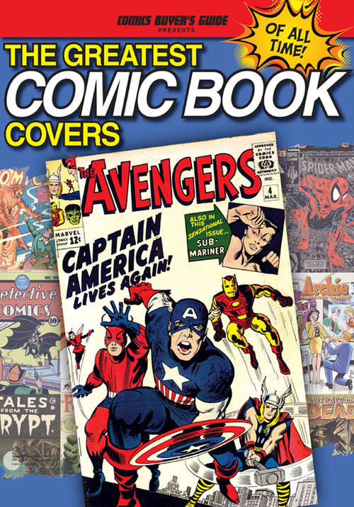 Book cover of The Greatest Comic Book Covers of All Time