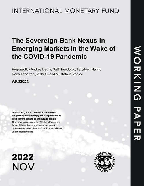 Book cover of The Sovereign-Bank Nexus in Emerging Markets in the Wake of the COVID-19 Pandemic (Imf Working Papers)