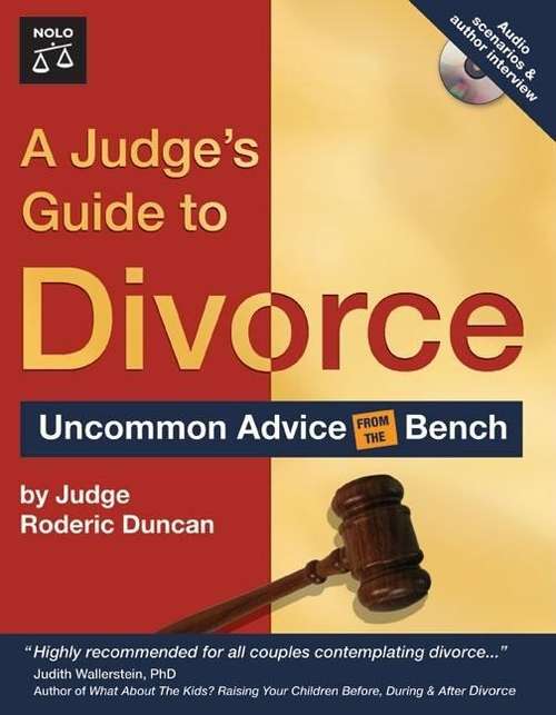 Book cover of A Judge's Guide to Divorce