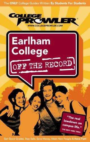 Book cover of Earlham College (College Prowler)