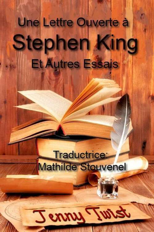 Book cover of Une Lettre Ouverte à Stephen King