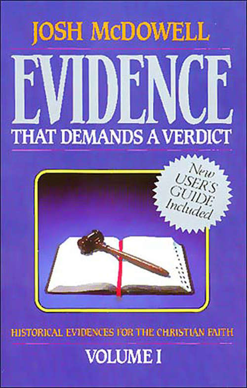 Book cover of Evidence That Demands a Verdict, 1