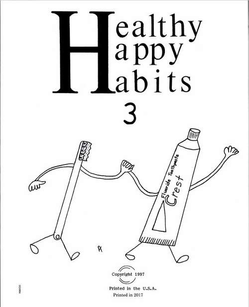 Book cover of Healthy Happy Habits Grade 3