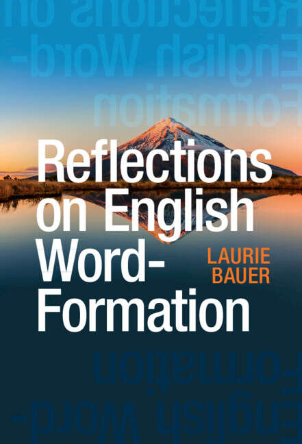 Book cover of Reflections on English Word-Formation