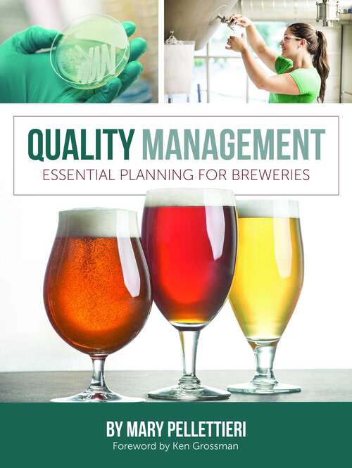 Book cover of Quality Management: Essential Planning for Breweries