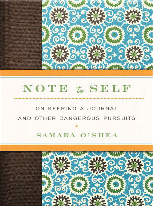 Book cover of Note to Self