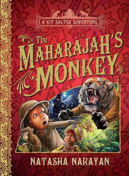 Book cover of The Maharajah's Monkey: Book 2