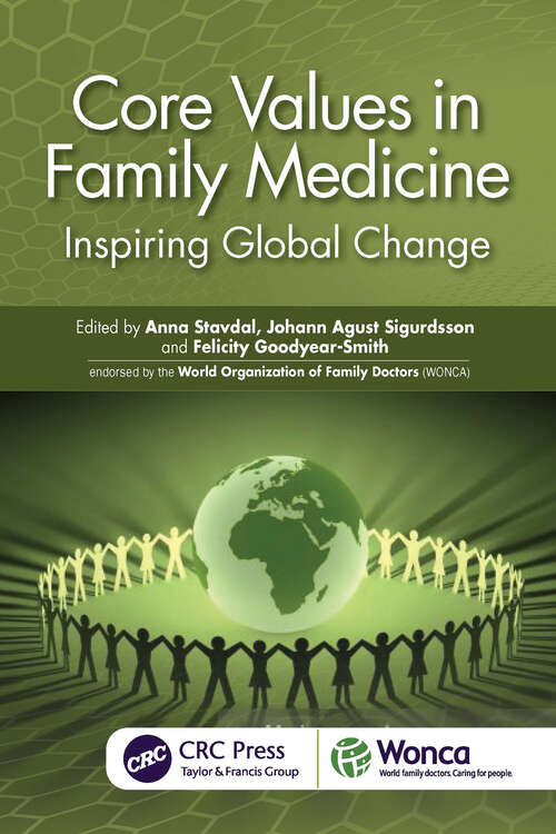 Book cover of Core Values in Family Medicine: Inspiring Global Change (1) (WONCA Family Medicine)