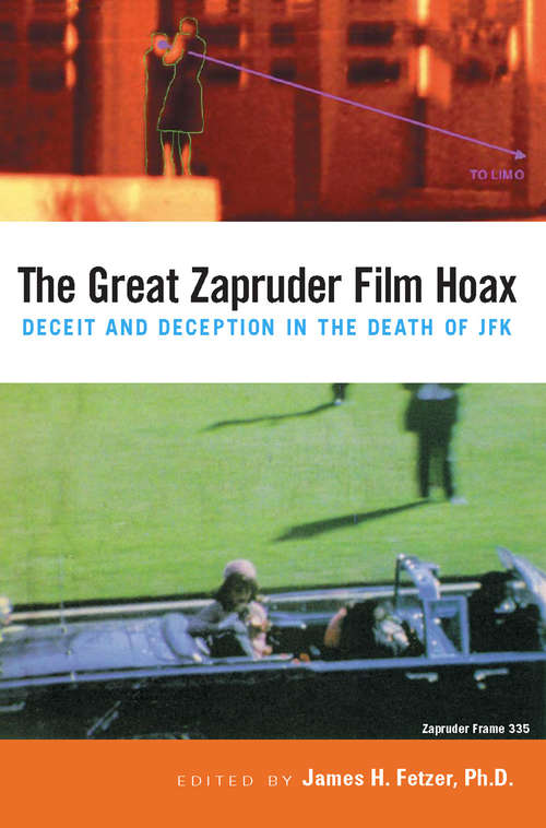 Book cover of The Great Zapruder Film Hoax