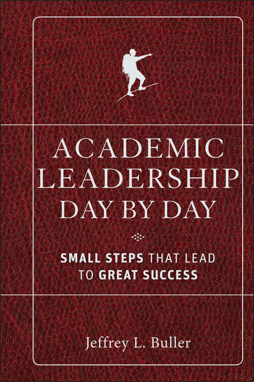 Book cover of Academic Leadership Day by Day