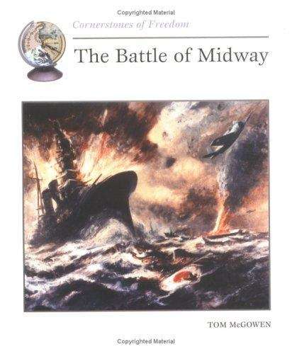 Book cover of The Battle of Midway (Cornerstones of Freedom)