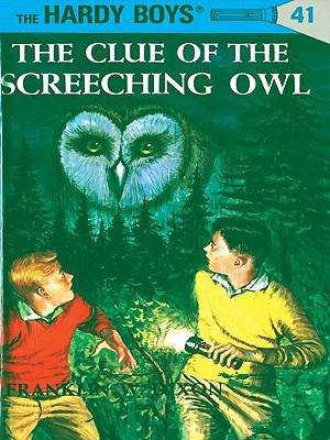 Book cover of Hardy Boys 41: The Clue of the Screeching Owl