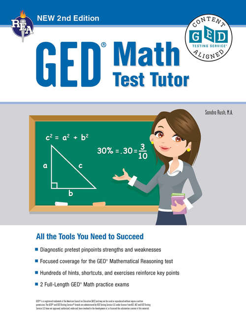 GED® Math Test Tutor, 2nd Edition