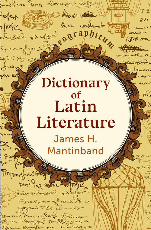 Book cover of Dictionary of Latin Literature (Digital Original)