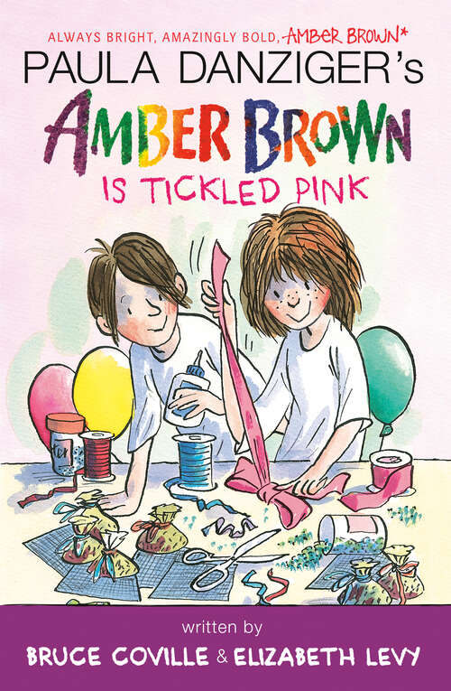 Book cover of Amber Brown is Tickled Pink (Amber Brown #10)