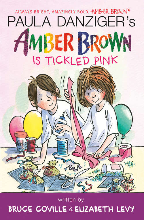 Book cover of Amber Brown is Tickled Pink