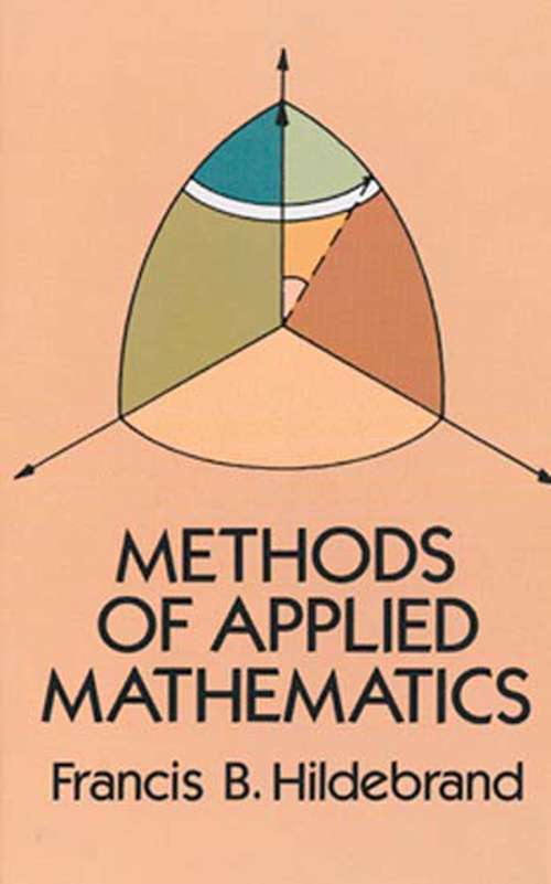 Book cover of Methods of Applied Mathematics (Dover Books on Mathematics)