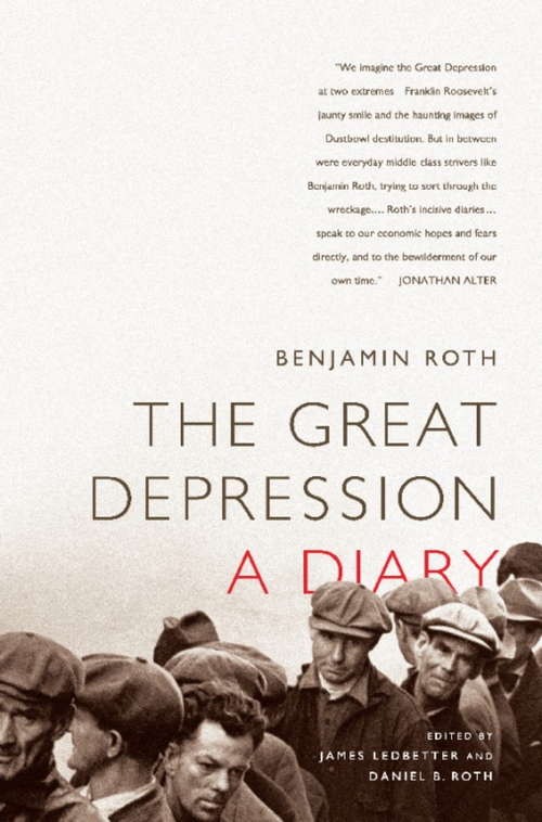 Book cover of The Great Depression: A Diary