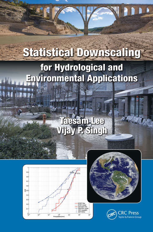 Book cover of Statistical Downscaling for Hydrological and Environmental Applications