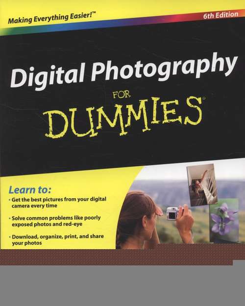 Book cover of Digital Photography for Dummies