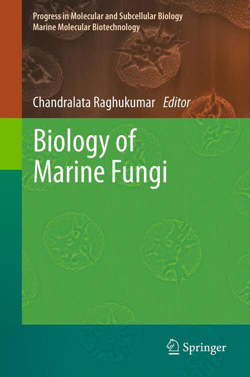Book cover of Biology of Marine Fungi
