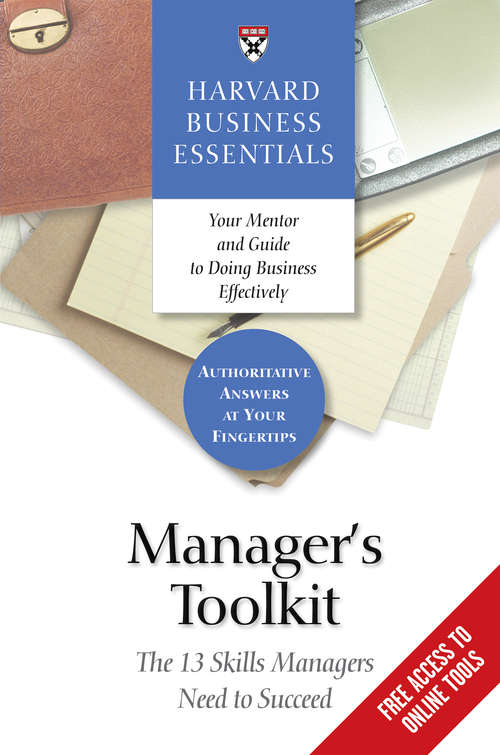 Book cover of Manager's Toolkit