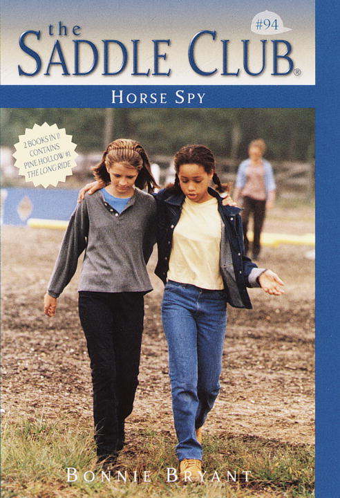 Book cover of Horse Spy (Saddle Club #94)