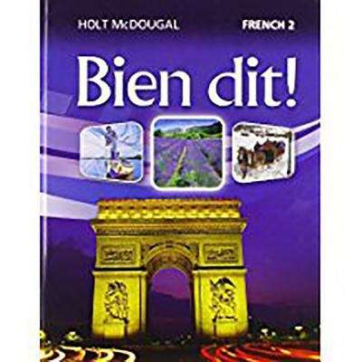 Book cover of Holt McDougal French 2, Bien dit! (Bien Dit! Ser.)