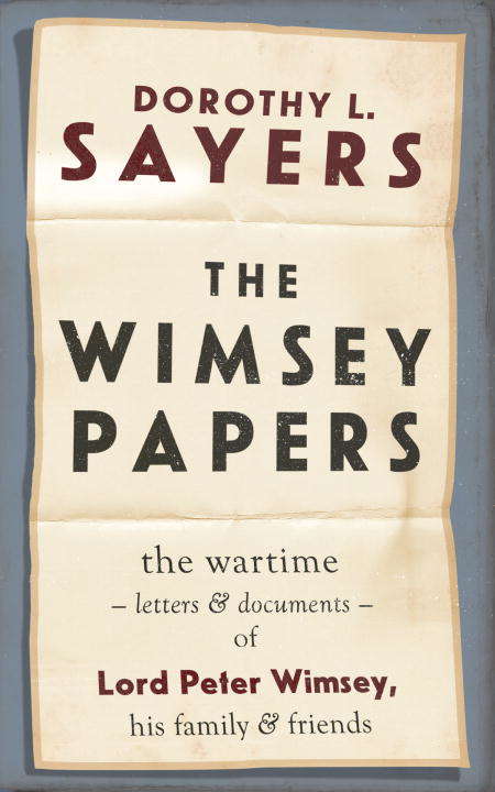 Book cover of The Wimsey Papers