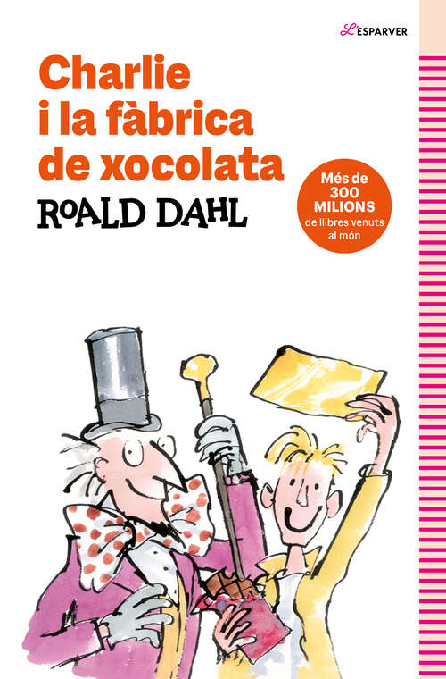 Book cover of Charlie i la fàbrica de xocolata