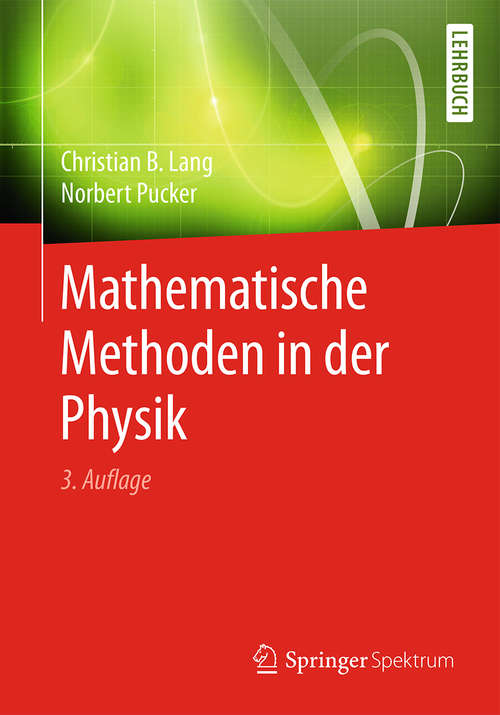 Book cover of Mathematische Methoden in der Physik