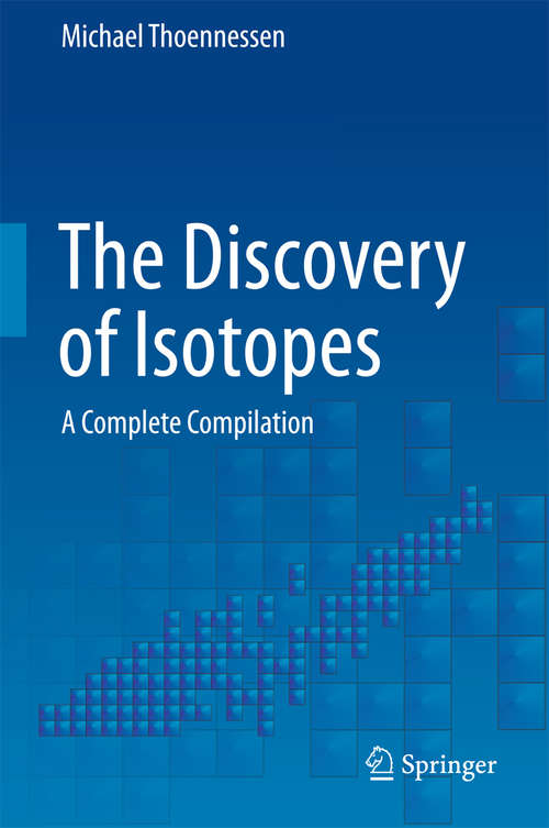 Book cover of The Discovery of Isotopes