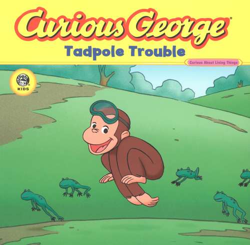 Book cover of Curious George: Tadpole Trouble
