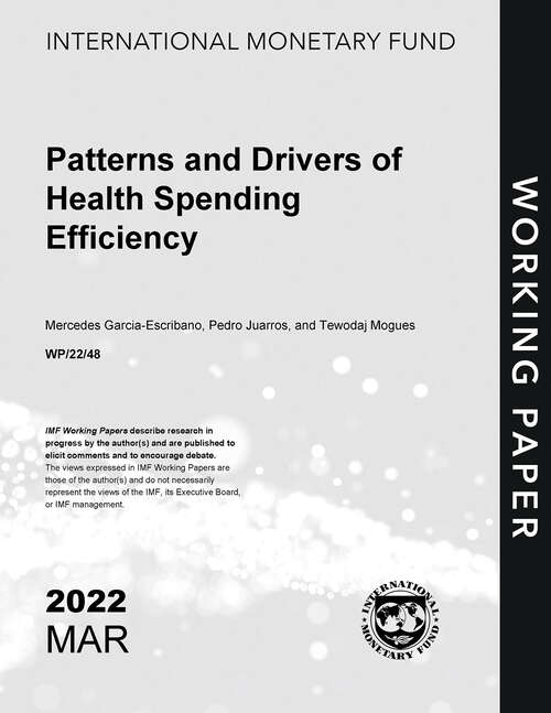 Book cover of Patterns and Drivers of Health Spending Efficiency (Imf Working Papers)