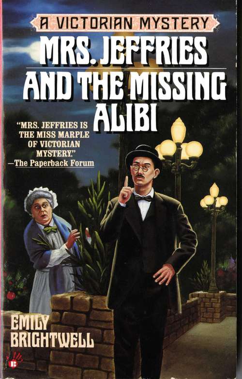 Book cover of Mrs. Jeffries and the Missing Alibi (Mrs. Jeffries #8)