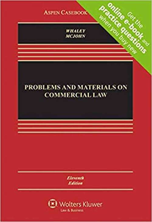 Book cover of Problems and Materials on Commercial Law (Eleventh Edition) (Aspen Casebook Series)