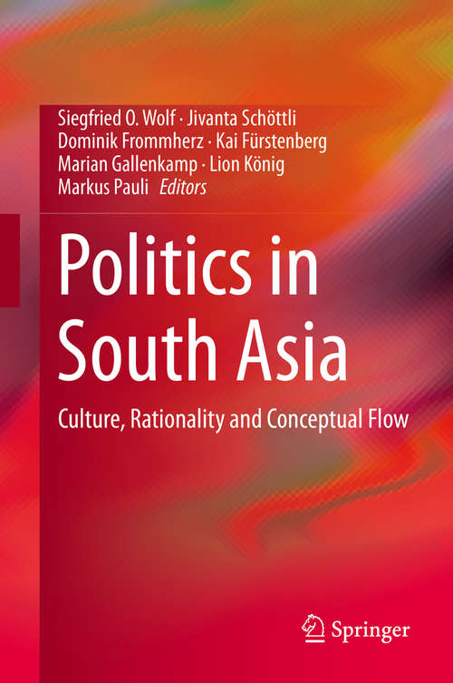 Book cover of Politics in South Asia